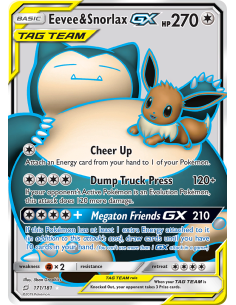 Eevee & Snorlax-GX