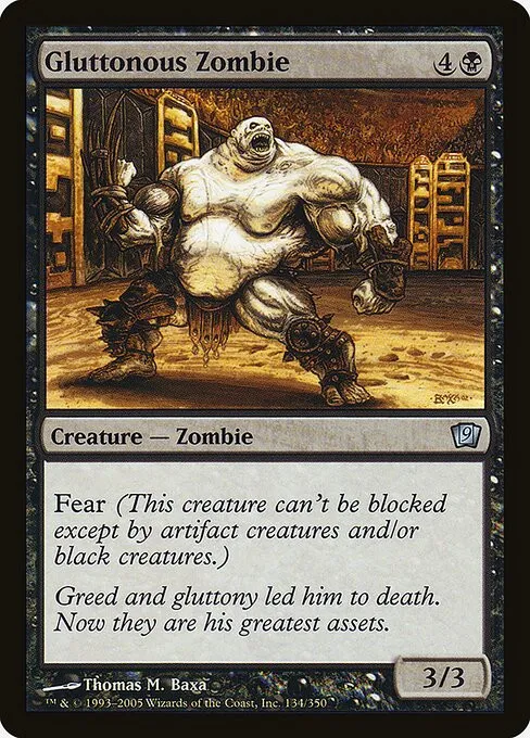 Gluttonous Zombie - Foil