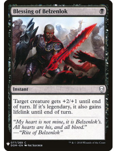 Blessing of Belzenlok