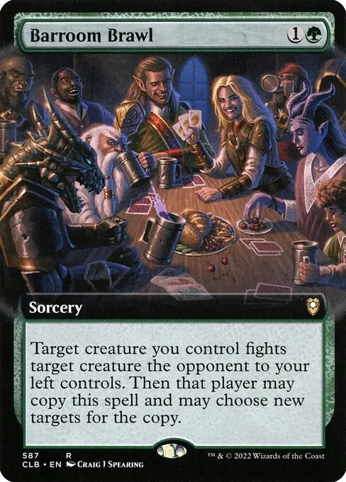 Barroom Brawl - Foil