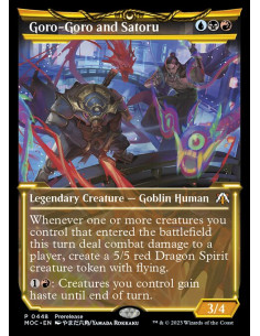 Goro-Goro and Satoru - Foil