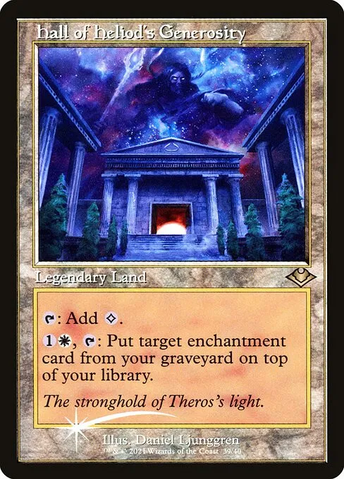 Hall of Heliod's Generosity - Foil
