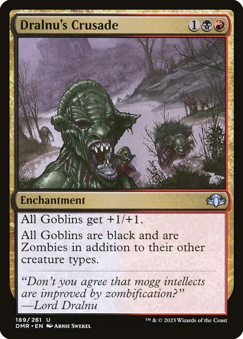 Dralnu's Crusade - Foil