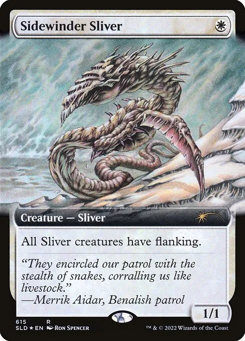 Sidewinder Sliver - Foil
