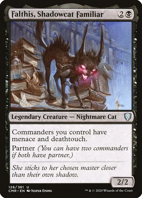 Falthis, Shadowcat Familiar - Foil