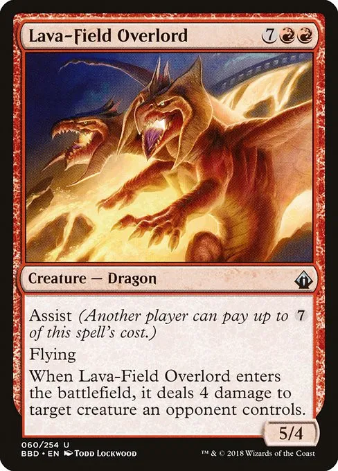 Lava-Field Overlord - Foil