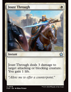 Joust Through - Foil