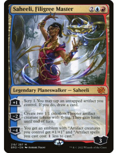 Saheeli, Filigree Master - Foil