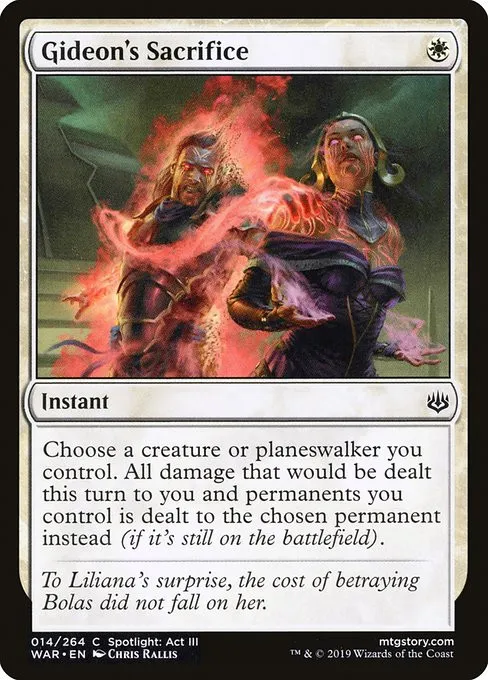 Gideon's Sacrifice - Foil