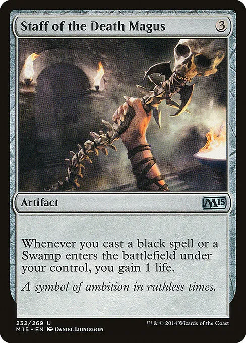 Staff of the Death Magus - Foil