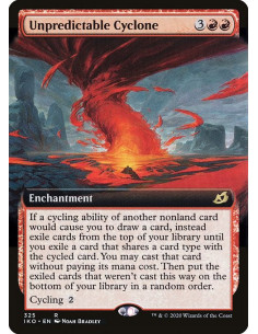 Unpredictable Cyclone