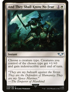 And They Shall Know No Fear