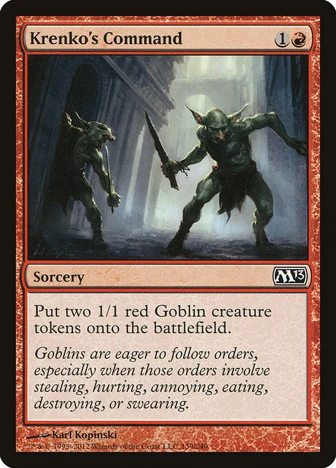 Krenko's Command - Foil